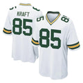 Choea GB.Packers #85 Tucker Kraft Player White Home Game Stitched Jerseys