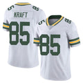 Choea GB.Packers #85 Tucker Kraft Player White Vapor Untouchable Limited Home Game Stitched Jerseys