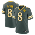 Choea GB.Packers #8 Josh Jacobs Green 2026 Rivalries Collection Game Stitched Jerseys