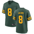 Choea GB.Packers #8 Josh Jacobs Player Green Home Replica Stitched Jerseys
