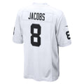 Choea GB.Packers #8 Josh Jacobs Player White Home Game Stitched Jerseys