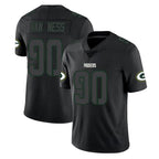 Choea GB.Packers #90 Lukas Van Ness Player Black Impact Limited Home Game Stitched Jerseys