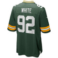 Choea GB.Packers #92 Reggie White Player Green Home Game Stitched Jerseys
