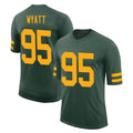 Choea GB.Packers #95 Devonte Wyatt Player Green Alternate Vapor Home Game Stitched Jerseys
