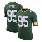 Choea GB.Packers #95 Devonte Wyatt Player Green Limited Classic Home Game Stitched Jerseys