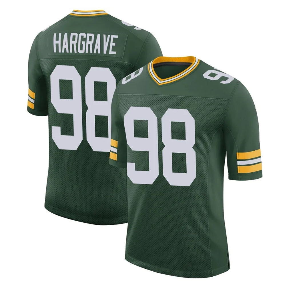 Choea GB.Packers #98 Javon Hargrave Player Green Limited Classic Home Game Stitched Jerseys