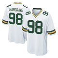 Choea GB.Packers #98 Javon Hargrave Player White Home Game Stitched Jerseys