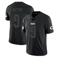 Choea GB.Packers #9 Christian Watson Player Black Impact Limited Home Game Stitched Jerseys