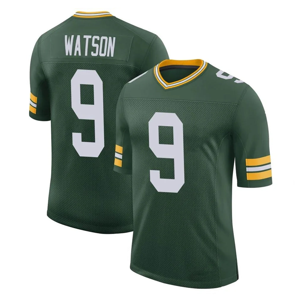 Choea GB.Packers #9 Christian Watson Player Green Limited Classic Home Game Stitched Jerseys