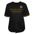 Choea G.State Warriors Black Big & Tall Pop Full-Button Jerseys