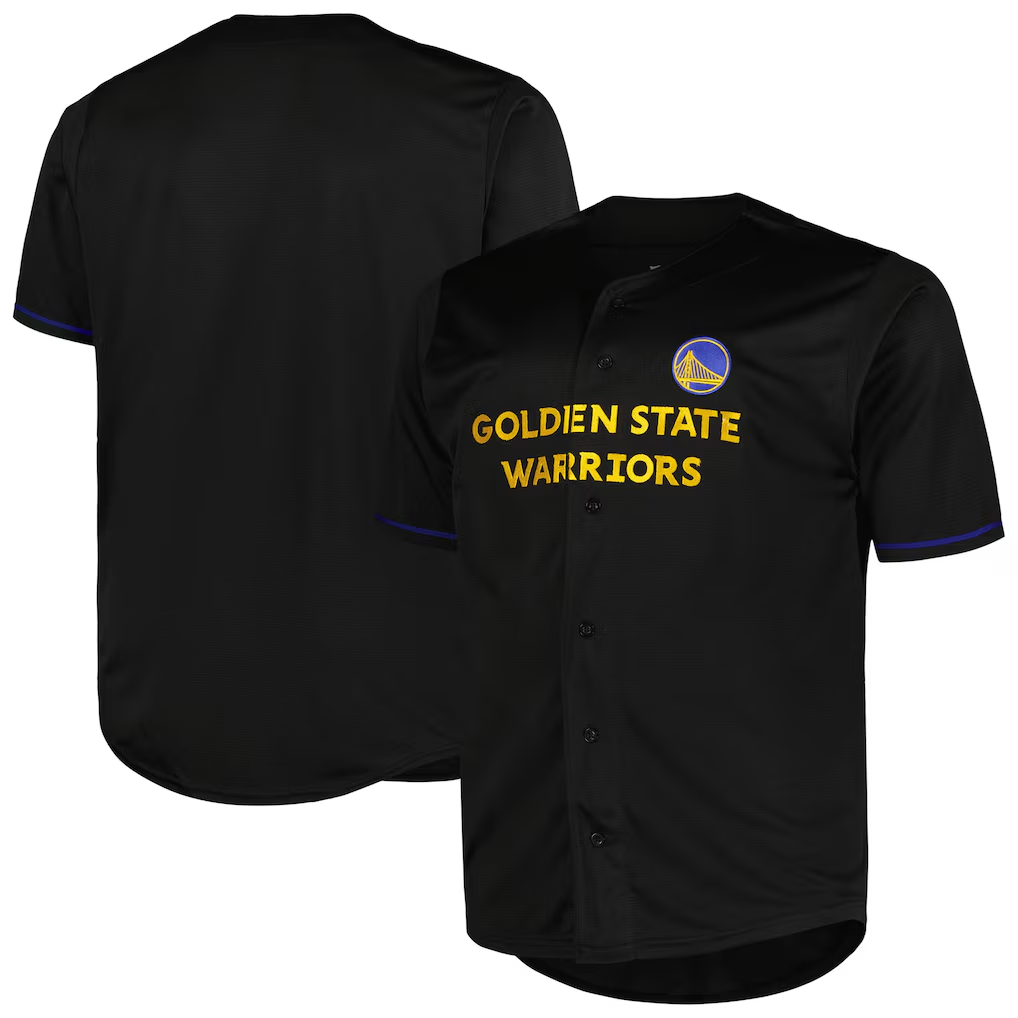 Choea G.State Warriors Profile Black Big & Tall Pop Jerseys