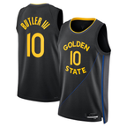 Choea G.State Warriors #10 Jimmy Butler III Jordan Brand Black Swingman Jerseys - Statement Edition