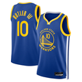 Choea G.State Warriors #10 Jimmy Butler III Royal Swingman Jerseys - Icon Edition