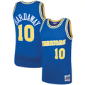 Choea G.State Warriors #10 Tim Hardaway Mitchell & Ness Royal 199091 Hardwood Classics Swingman Jerseys