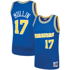 Choea G.State Warriors #17 Chris Mullin Mitchell & Ness Royal 199394 Hardwood Classics Swingman Jerseys