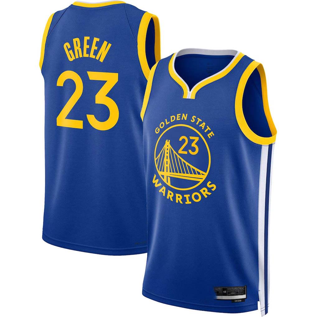 Choea G.State Warriors #23 Draymond Green Royal Swingman Jerseys - Icon Edition