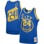 Choea G.State Warriors #24 Rick Barry Mitchell & Ness Royal 1966-67 Hardwood Classics Swingman Jerseys