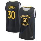 Choea G.State Warriors #30 Stephen Curry Black Fast Break Replica Player Jerseys - Statement Edition