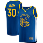 Choea G.State Warriors #30 Stephen Curry Royal Big & Tall Fast Break Player Jerseys - Icon Edition