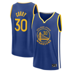 Choea G.State Warriors #30 Stephen Curry Royal Fast Break Replica Jerseys - Icon Edition