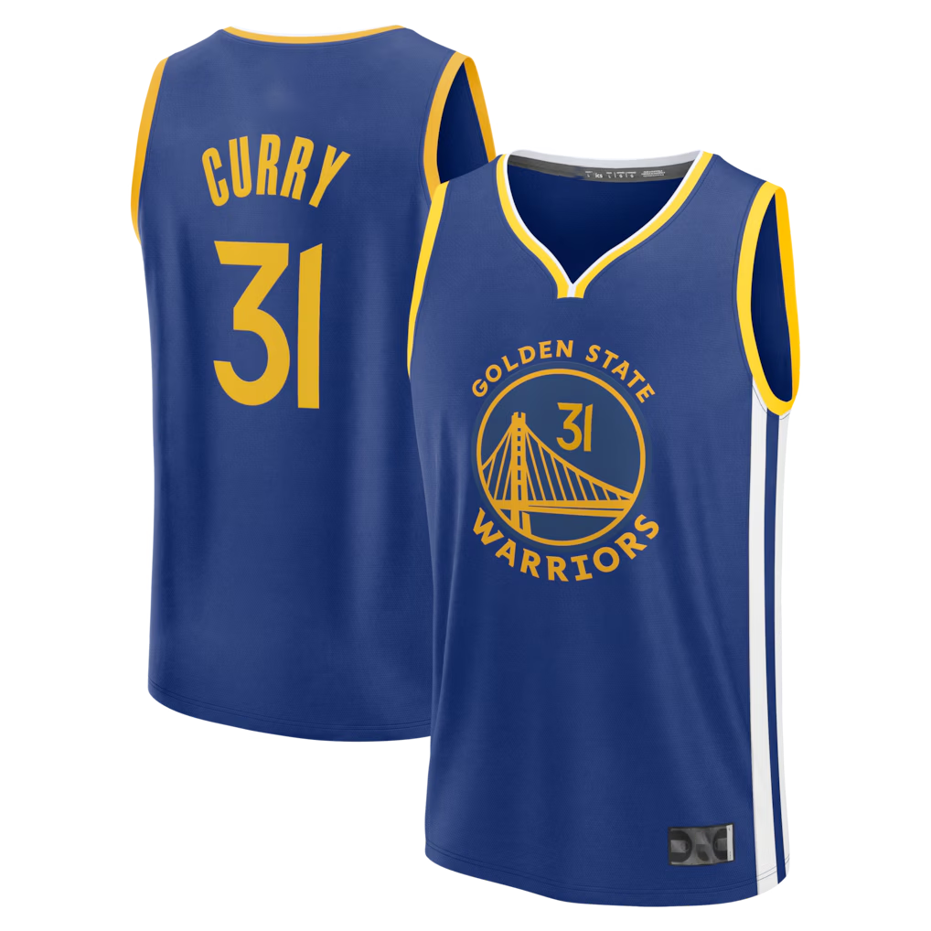 Choea G.State Warriors #31 Seth Curry Blue Fast Break Replica Jerseys - Icon Edition