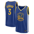Choea G.State Warriors #3 Will Richard Blue Fast Break Replica Jerseys - Icon Edition