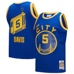 Choea G.State Warriors #5 Baron Davis Mitchell & Ness Royal Hardwood Classics 200405 Swingman Jerseys