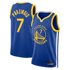 Choea G.State Warriors #7 Kristaps Porzi??is Royal Swingman Jerseys - Icon Edition
