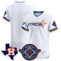 Choea H.Astros White City Connect Texas Patch Vapor Premier Blank Player Limited Elite Home Stitched Jerseys
