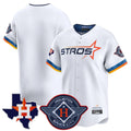 Choea H.Astros White City Connect Texas Patch Vapor Premier Blank Player Limited Home Stitched Jerseys