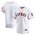 Choea H.Astros White Home Limited Blank Player Stitched Jerseys