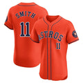Choea H.Astros #11 Cam Smith Player Orange Home Limited Elite Stitched Jerseys