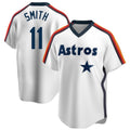 Choea H.Astros #11 Cam Smith Player White Cooperstown Collection T-shirt Stitched Jerseys