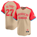 Choea H.Astros #27 Jose Altuve Player Cream American League All-Star Game Limited Stitched Jerseys