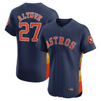Choea H.Astros #27 Jose Altuve Player Navy Limited Elite Home Stitched Jerseys