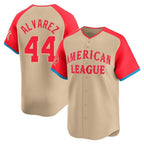 Choea H.Astros #44 Yordan Alvarez Player Cream American League All-Star Game Limited Stitched Jerseys
