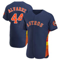 Choea H.Astros #44 Yordan Alvarez Player Navy Limited Elite Home Stitched Jerseys