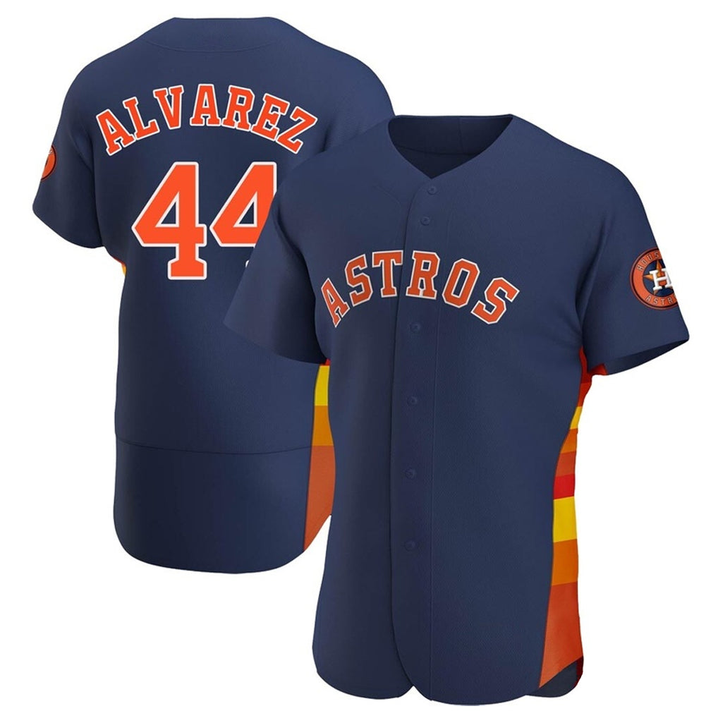 Choea H.Astros #44 Yordan Alvarez Player Navy Limited Elite Home Stitched Jerseys