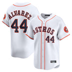 Choea H.Astros #44 Yordan Alvarez Player White Home Limited Stitched Jerseys
