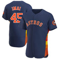 Choea H.Astros #45 Tatsuya Imai Player Navy Home Limited Elite Stitched Jerseys