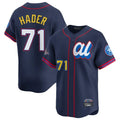 Choea H.Astros #71 Josh Hader Player Navy American League All-Star Game Limited Stitched Jerseys