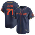 Choea H.Astros #71 Josh Hader Player Navy City Connect Limited Home Stitched Jerseys