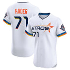 Choea H.Astros #71 Josh Hader Player White City Connect Limited Elite Home Stitched Jerseys