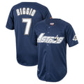 Choea H.Astros #7 Craig Biggio Player Navy Mitchell & Ness Cooperstown Collection 1994 Limited Stitched Jerseys