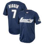 Choea H.Astros #7 Craig Biggio Player Navy Mitchell & Ness Cooperstown Collection 1994 Limited Stitched Jerseys