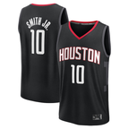 Choea H.Rockets #10 Jabari Smith Jr. Black Fast Break Replica Player Stitched Jerseys-Statement Edition