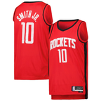Choea H.Rockets #10 Jabari Smith Jr. Red Swingman Stitched Jerseys-Icon Edition