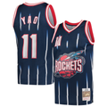 Choea H.Rockets #11 Yao Ming Mitchell & Ness Navy 2002-2003 Hardwood Classics Swingman Stitched Jerseys