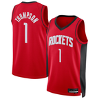 Choea H.Rockets #1 Amen Thompson Red Swingman Player Stitched Jerseys-Icon Edition