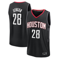 Choea H.Rockets #28 Alperen Sengun Black Fast Break Replica Player Stitched Jerseys-Statement Edition